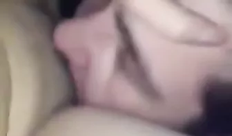 Парень сделал малышке прекрасный кунилингус и трахнул