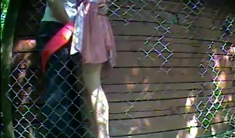 Свидетель натянул по быстрому свидетельницу раком на улице