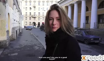 Пикапер трахает незнакомку при первой встрече